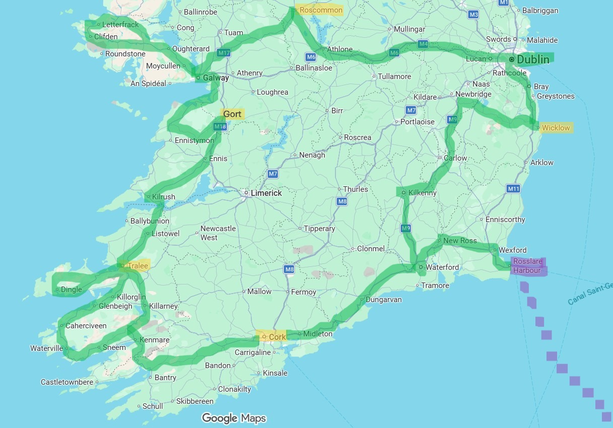 Voyage en Irlande